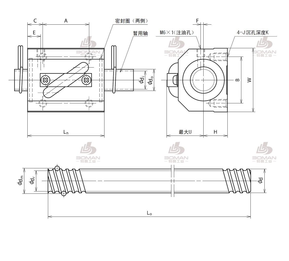 RNSTL1405A2.5S-RNSTL滚珠丝杠