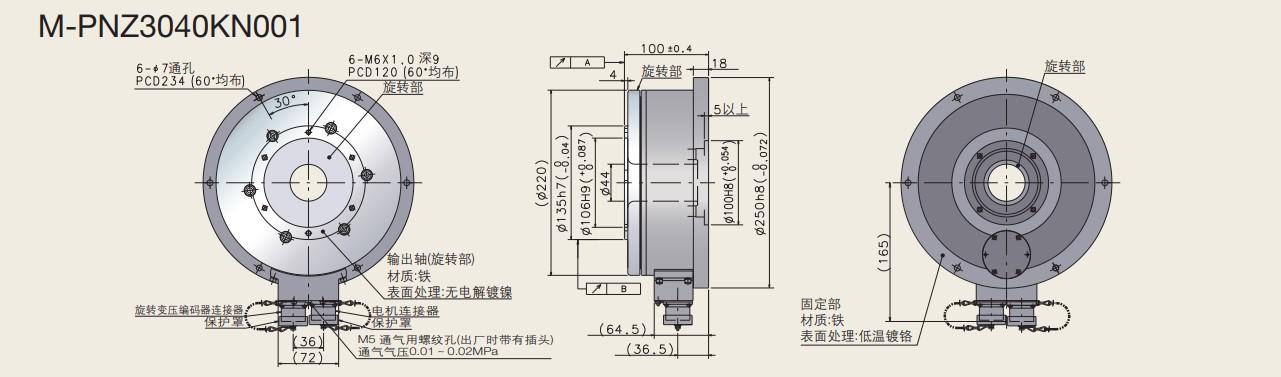 M-PNZ3040KN001-PN系列马达