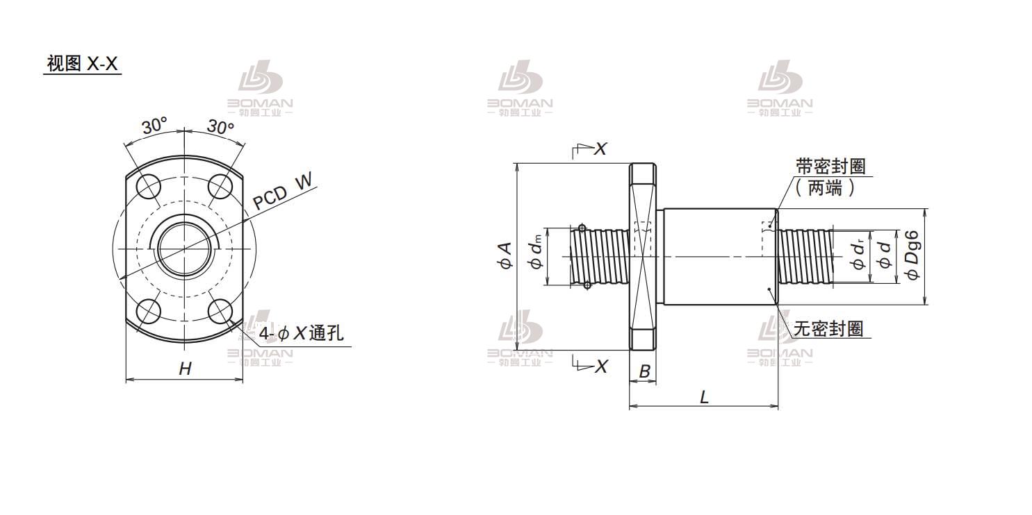 MPFD0601-3-NSK DFD滚珠丝杠