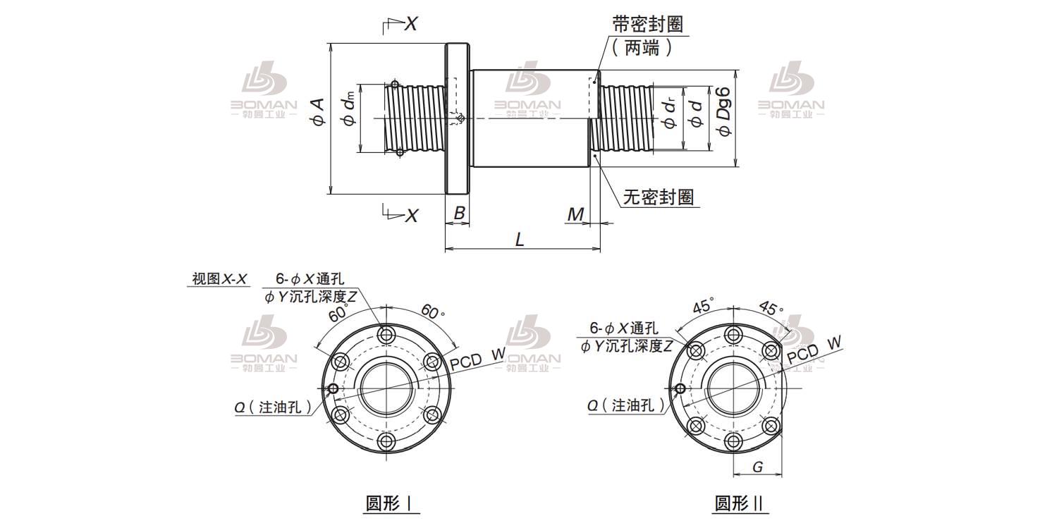 SFD2005-3-NSK DFD滚珠丝杠