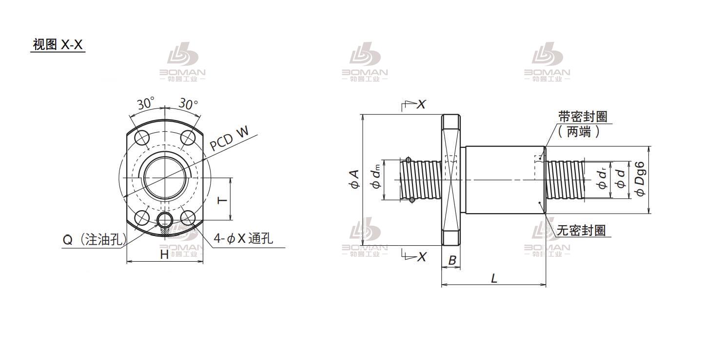 MSFD4002-6-NSK SFD滚珠丝杠