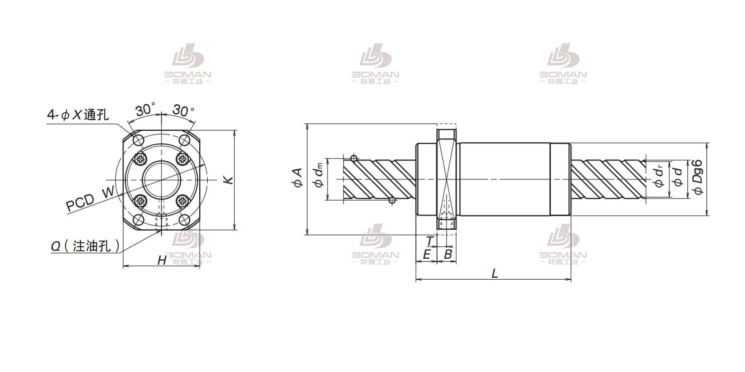 USFC2550-1-USFC滚珠丝杠