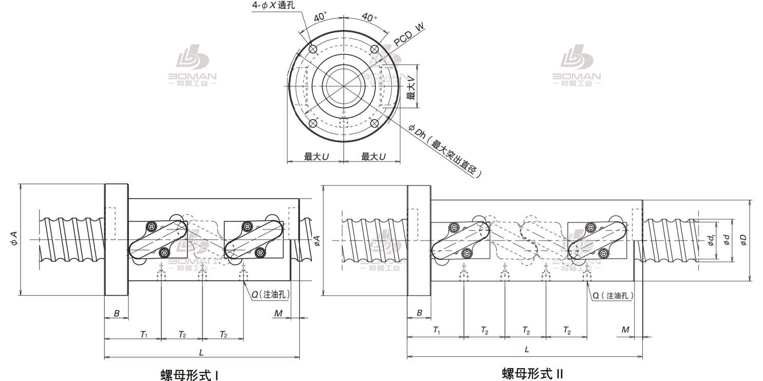 HTF-SRC6320-7.5-HTF-SRC滚珠丝杠