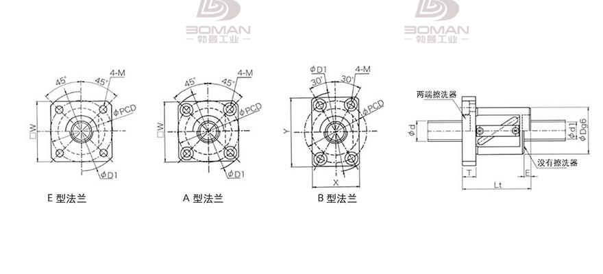 KURODA GR1220AS-BALR 黑田3205丝杠