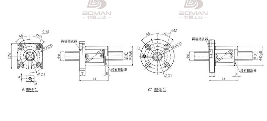 KURODA GR2505ES-CALR kuroda丝杠