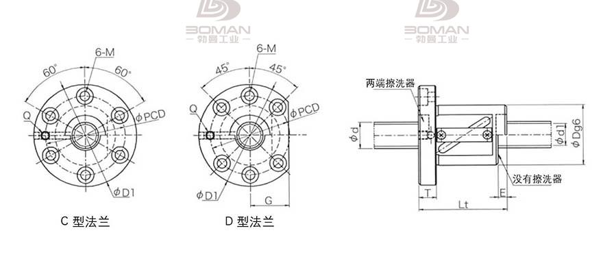 KURODA GR3205DS-CALR kuroda黑田精工滚珠丝杠