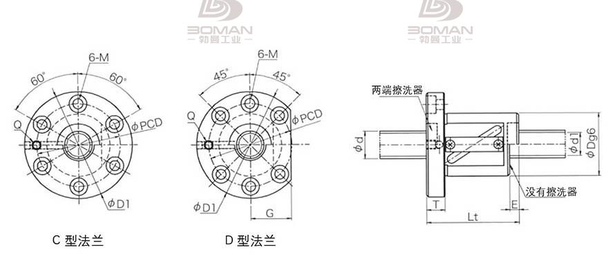 KURODA GR4008DS-CALR 日本黑田精工丝杠