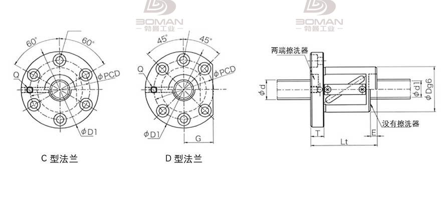 KURODA GR4510ES-DALR 黑田精工8815k丝杆