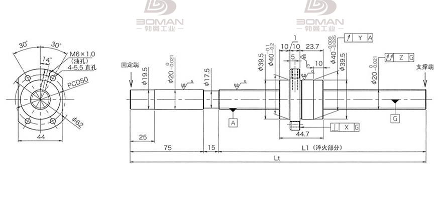 KURODA HG2040QS-HEZR-1800A kuroda黑田精工的bt30