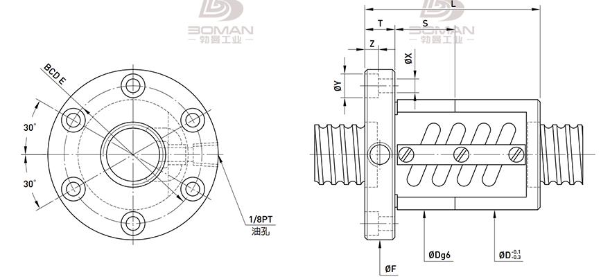 HIWIN上银 OFSW hiwin滚珠丝杆型号