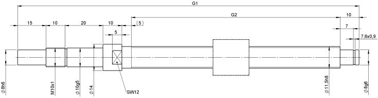 STEINMEYER施坦梅尔 1214/1.12.260.330 steinmeyer 丝杠