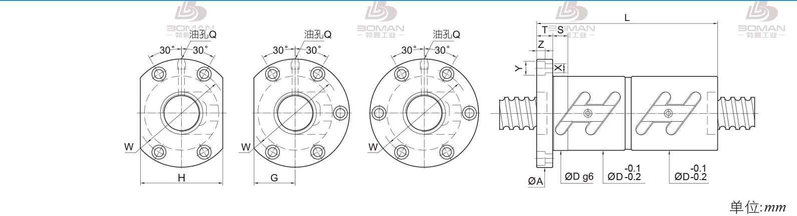 PMI FDWC5006 v8pmi丝杆多少钱一根