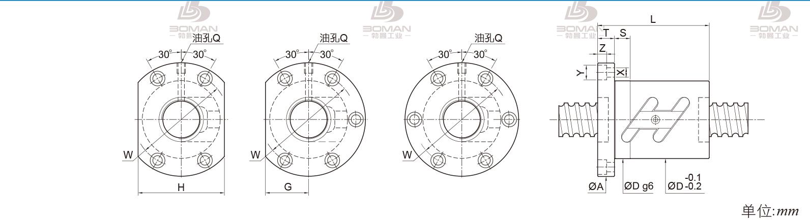 PMI FSWC4005 pmi是哪里的丝杠