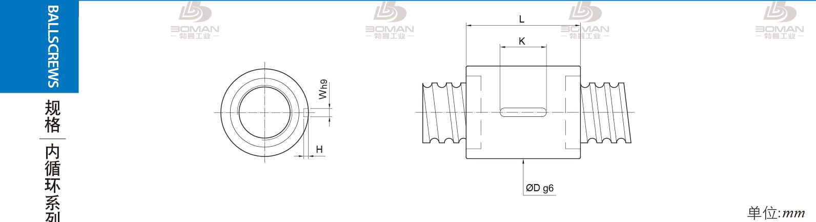 PMI RSIC4006-4 pmi 滚珠丝杆