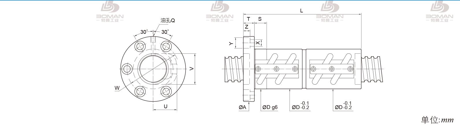 PMI FDVC-3205-3.5 PMI滚珠丝杠华东总代理