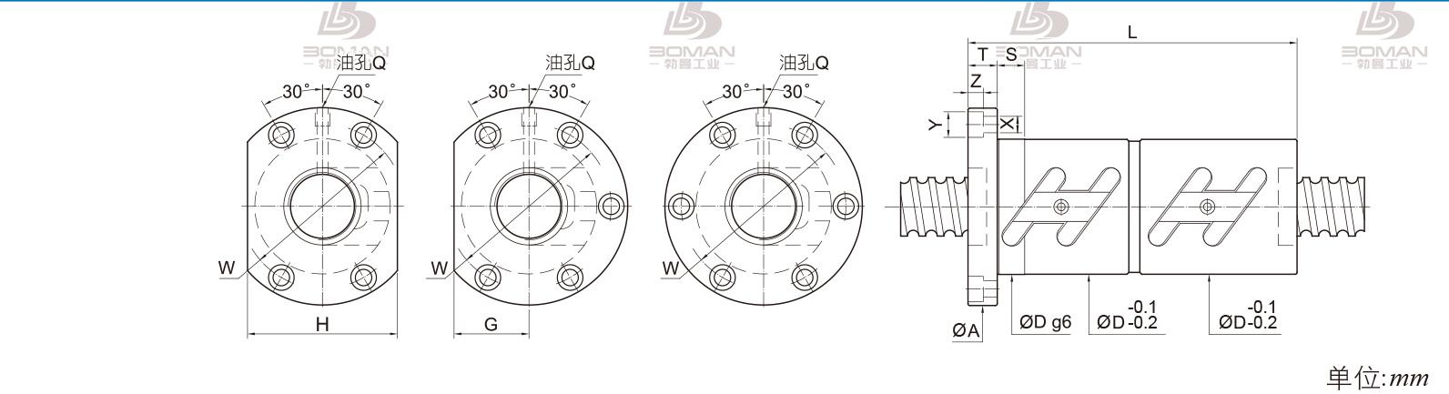 PMI FDWC1605-3.5 pmi导轨丝杆选型软件