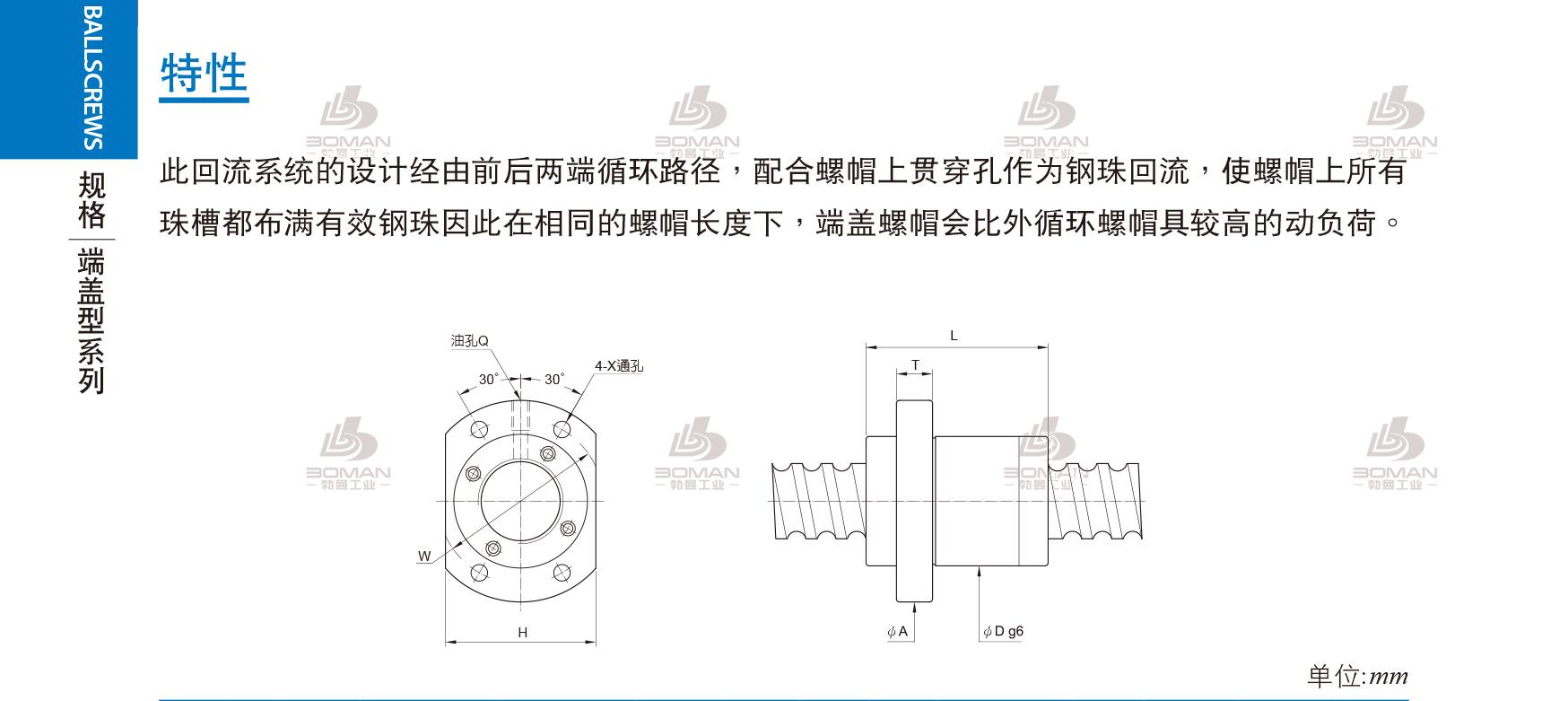 PMI FSKC2525-3.6 pmi丝杆型号标识