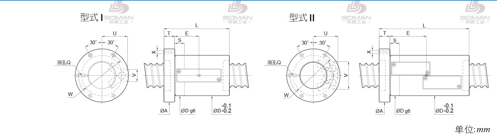 PMI FSVH5010-7 PMI TBI研磨级滚珠丝杆