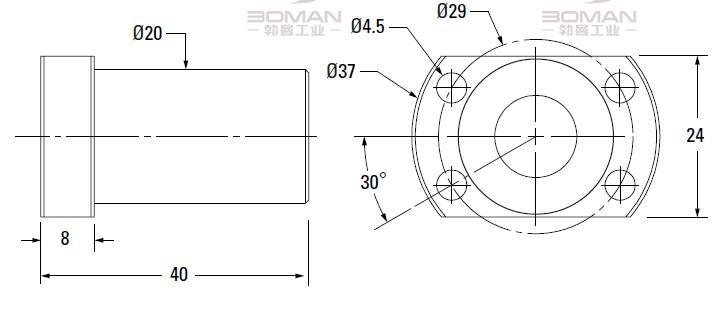 THOMSON 8105-448-043 汤姆逊蜗轮丝杆升降机