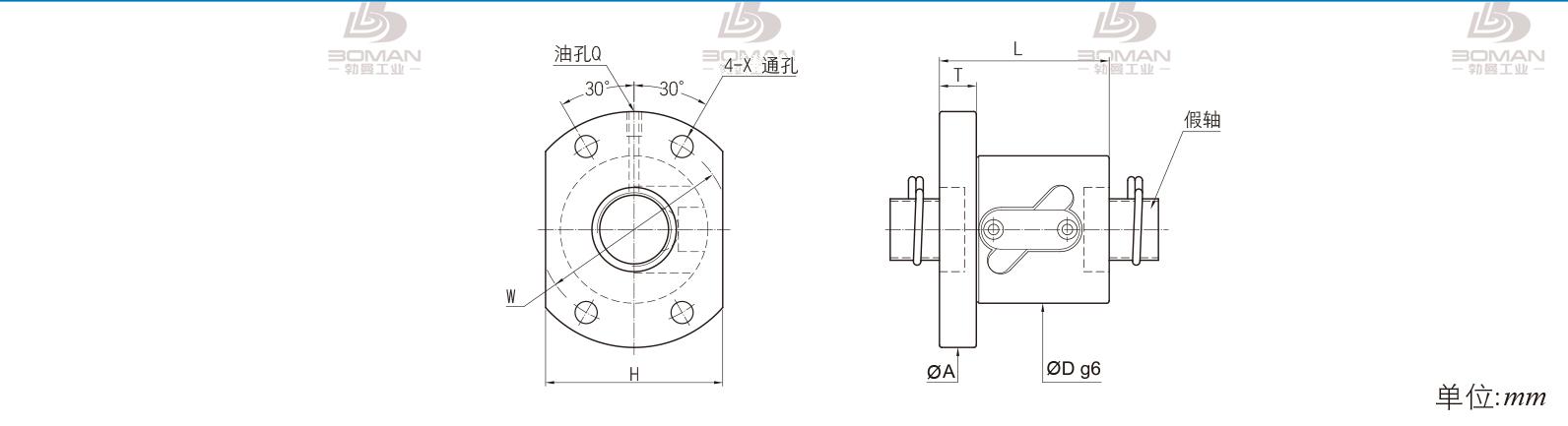 PMI FSWW1604A-3.5P pmi丝杆R28-12T4