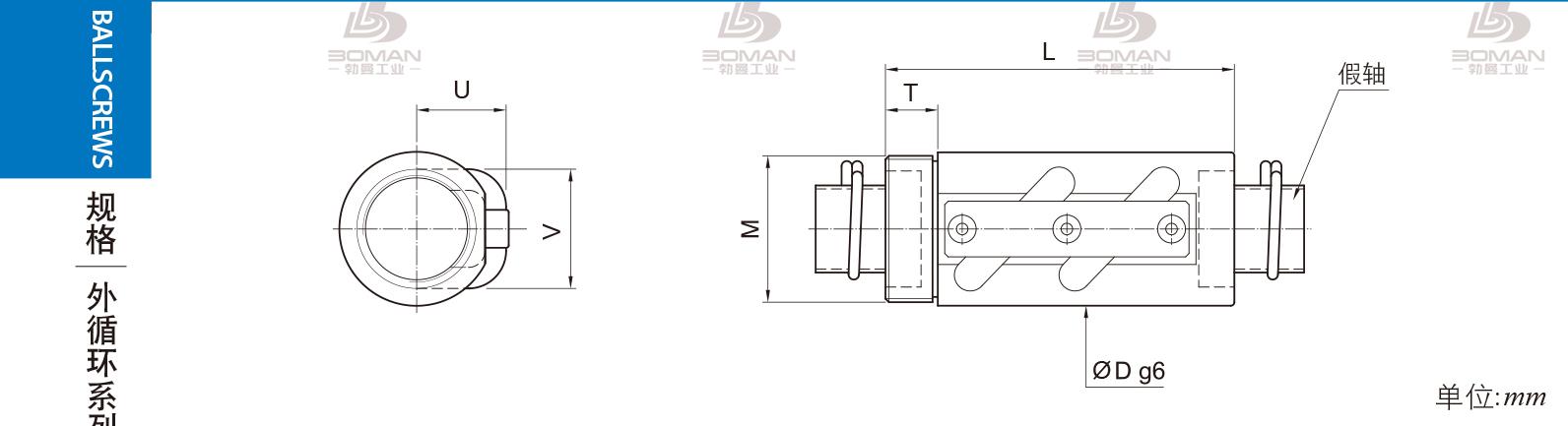 PMI RSVW5010F-7.0P pmi丝杠德玛吉