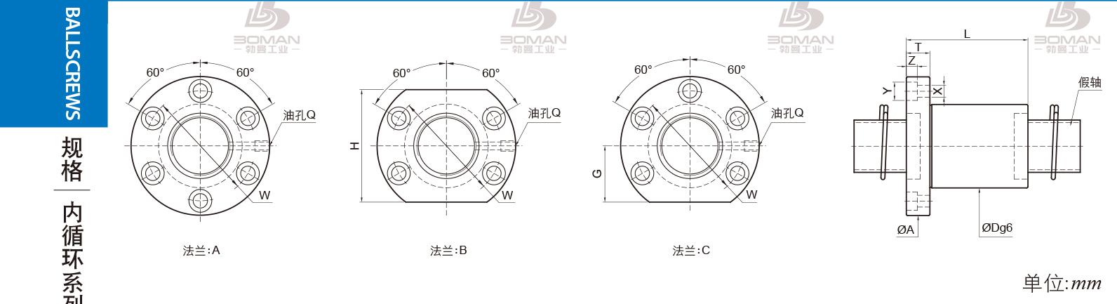 PMI FSIW1604A-3.0P pmi丝杆是哪个国家的