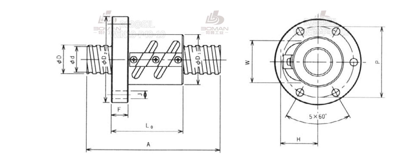 TSK RBS2510 tsk丝杆