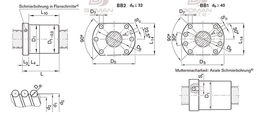 REXROTH R1502 tsk丝杆