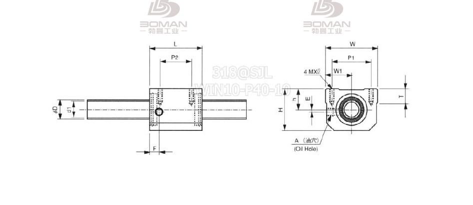 TSK RBSC2505-2.6 TSK2010丝杆